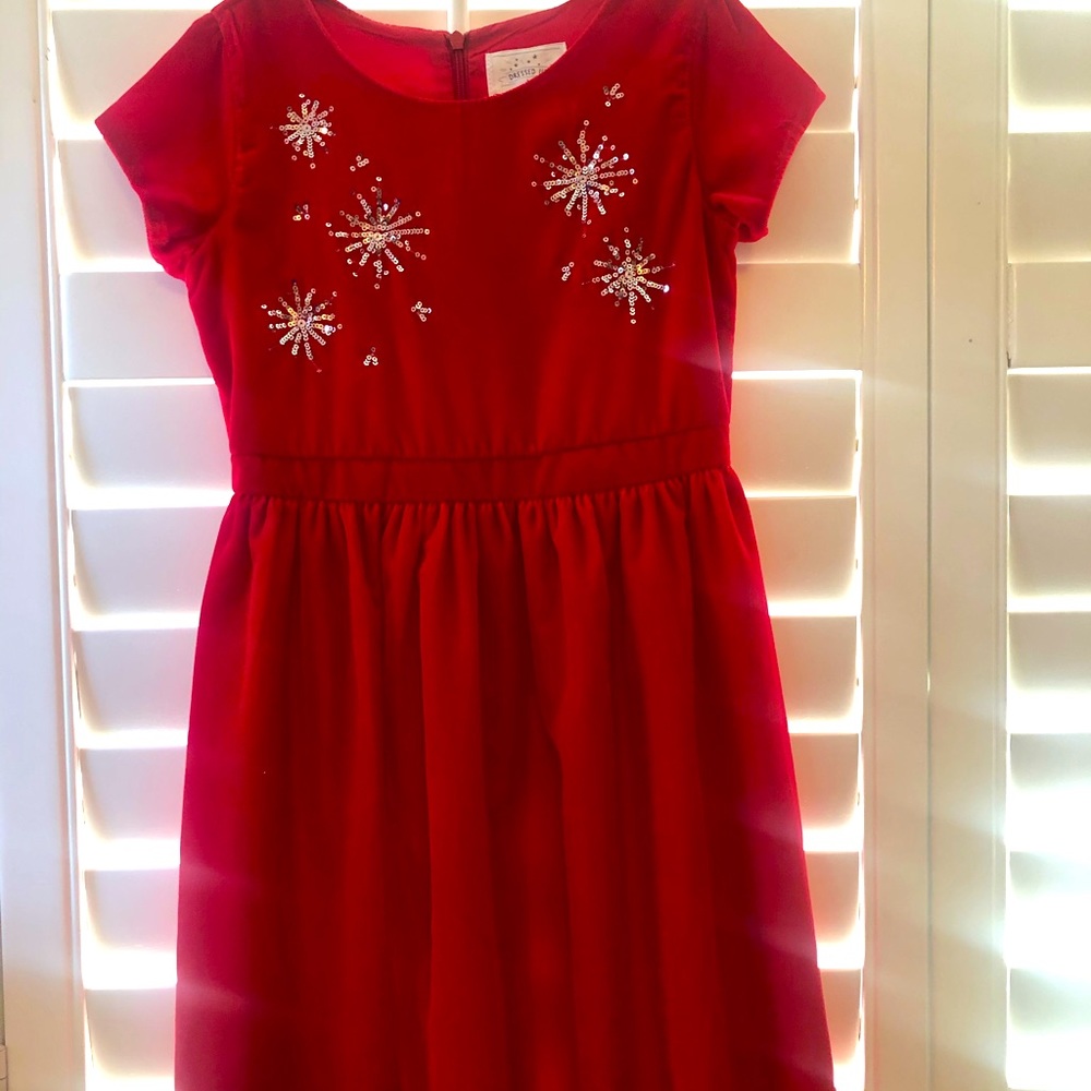 Gymboree ♥️ Size 8 Holiday Dress Up Lined Dress ❄️